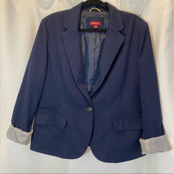 Merona Jackets & Blazers - Merona Navy Blue Blazer